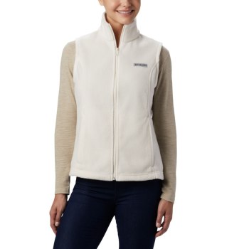 Columbia Benton Springs Petite, Chaleco Creme Para Mujer | 362501-UOP